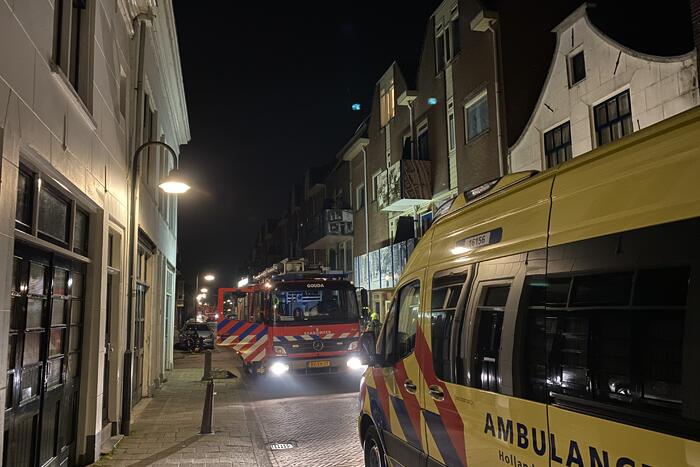 Veel rookontwikkeling bij woningbrand