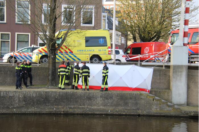 Overleden persoon bij incident