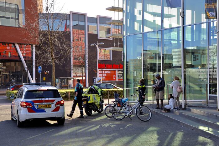 Jonge fietsster gewond bij ongeval