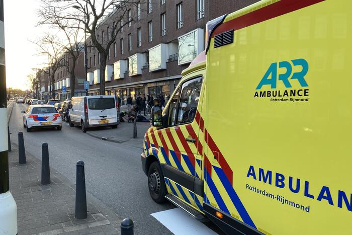 Scooterrijder gewond bij aanrijding