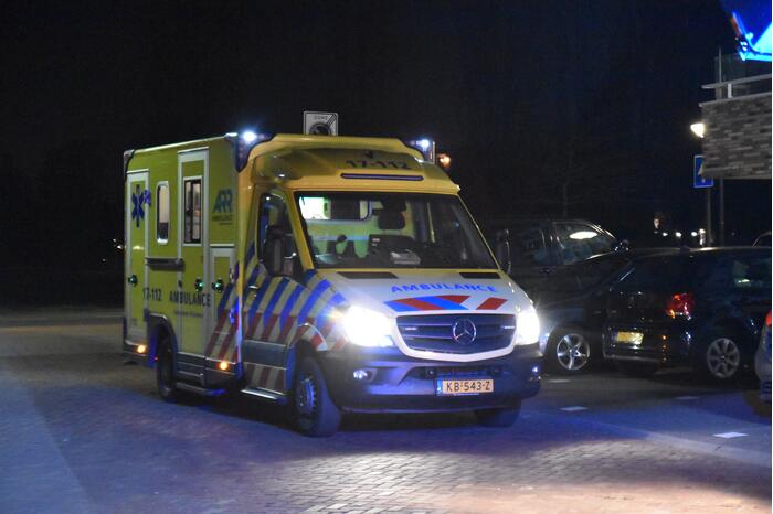 Matras vliegt in brand