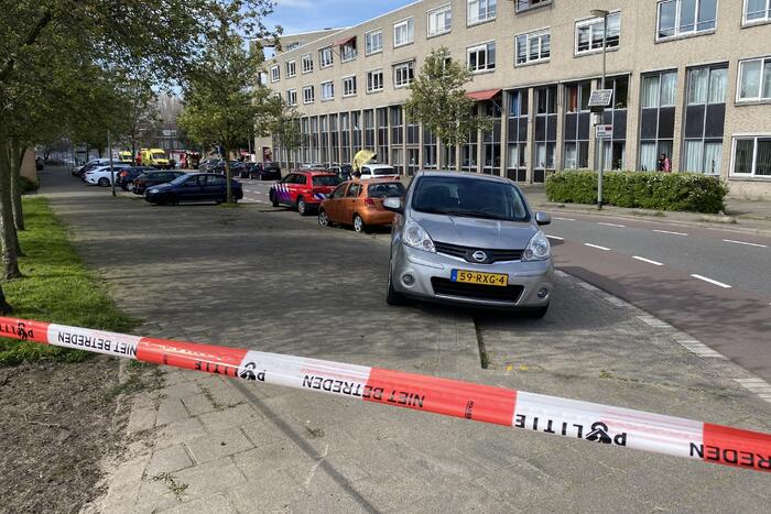 Meerdere bewoners door brand opgesloten in woningen