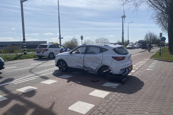 Ongeval tussen twee voertuigen