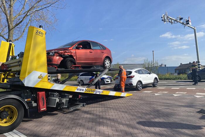 Ongeval tussen twee voertuigen