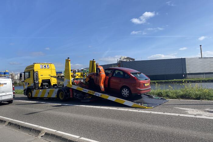 Ongeval tussen twee voertuigen