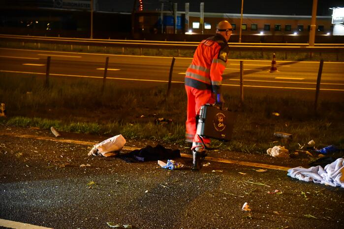 Twee gewonden achtergelaten na ernstig ongeval