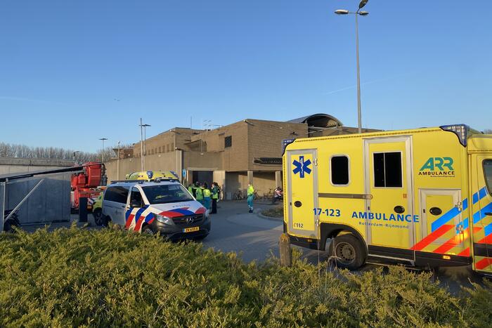 Jeugdgevangenis ontruimd door brand