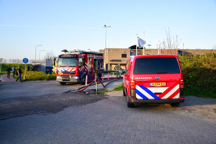 Jeugdgevangenis ontruimd door brand
