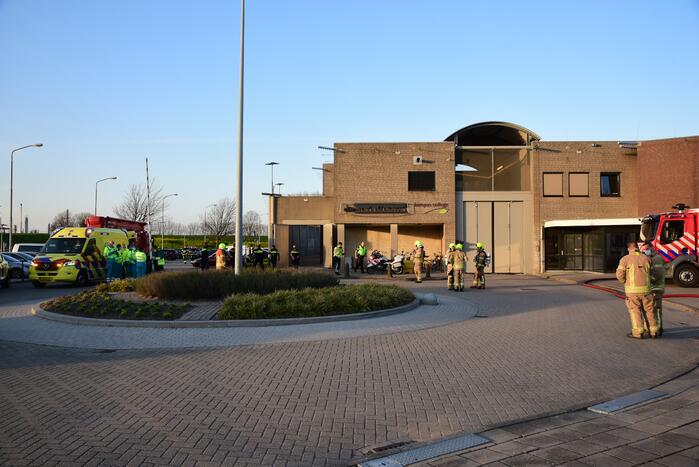 Jeugdgevangenis ontruimd door brand