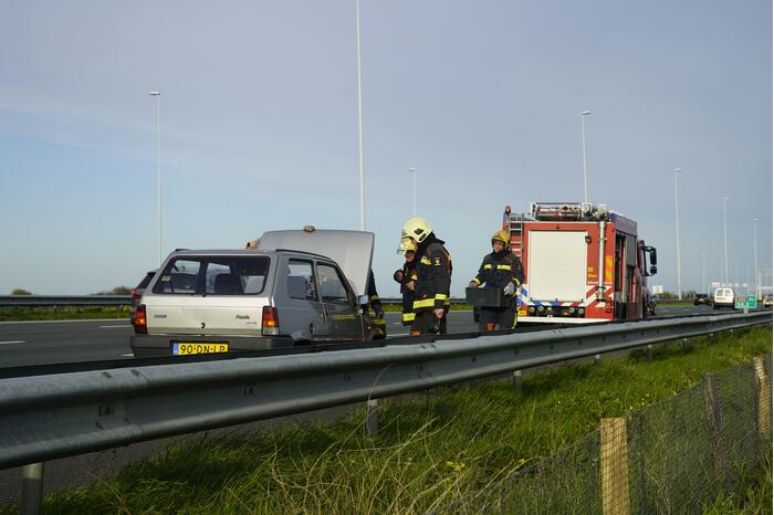 Brandweer doet onderzoek naar kapotte motor