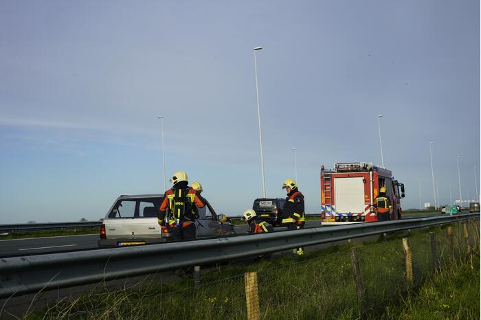 Brandweer doet onderzoek naar kapotte motor