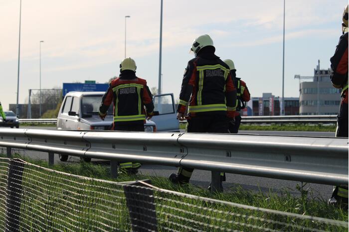 Brandweer doet onderzoek naar kapotte motor