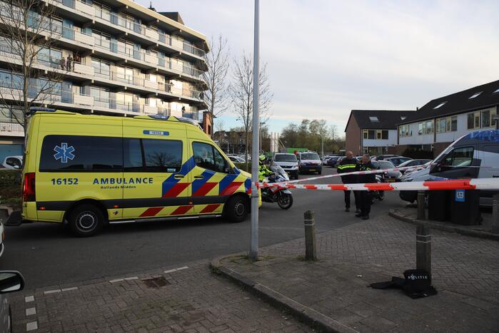 Persoon gewond na steekincident