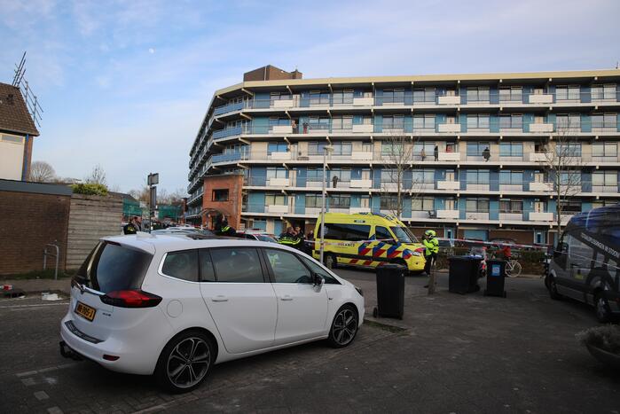 Persoon gewond na steekincident