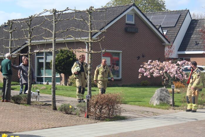 Brand bij verhuisbedrijf