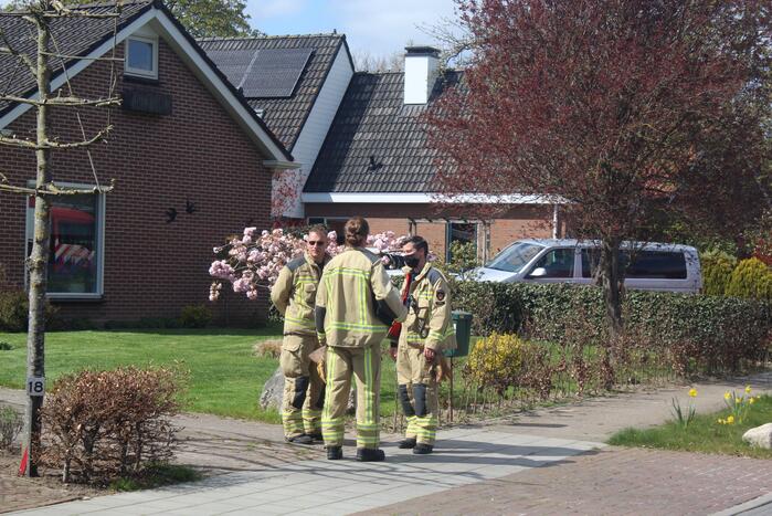 Brand bij verhuisbedrijf