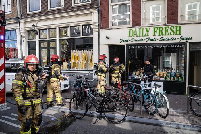 Brand in winkelpand Daily Fresh