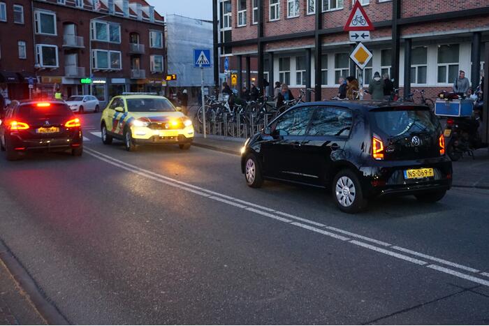 Scooterrijder gewond door ongeval