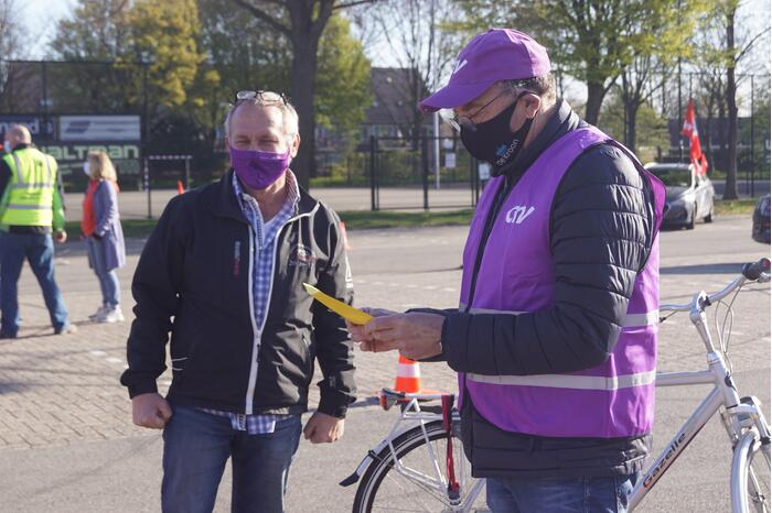 Zure appels voor stakers in de metaalsector