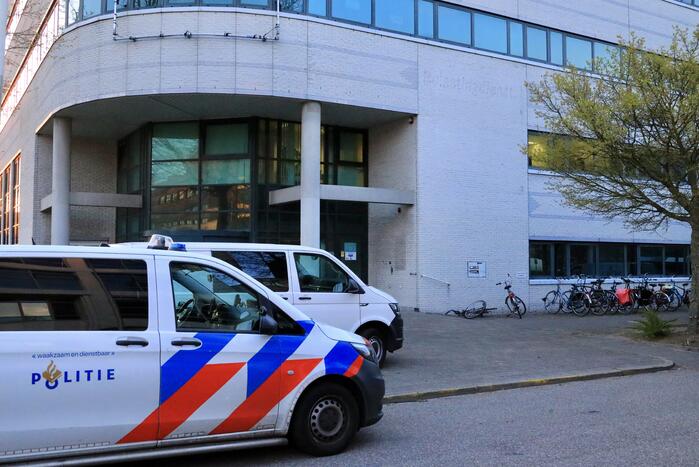 Overleden persoon aangetroffen in voormalig Belastingkantoor