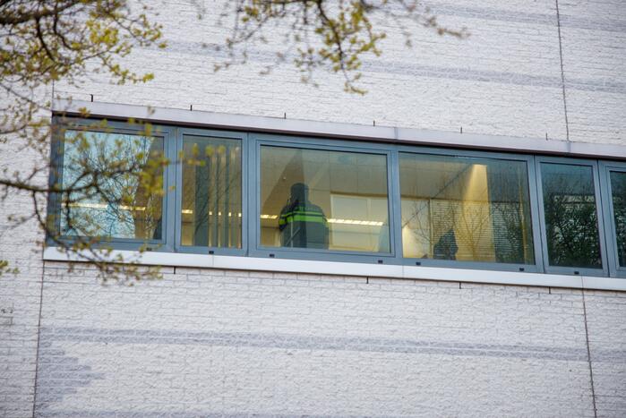 Overleden persoon aangetroffen in voormalig Belastingkantoor