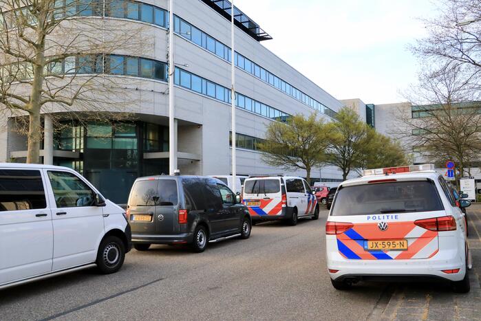 Overleden persoon aangetroffen in voormalig Belastingkantoor