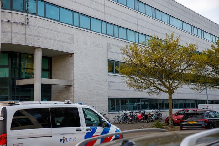 Overleden persoon aangetroffen in voormalig Belastingkantoor