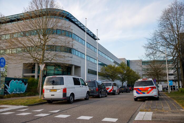 Overleden persoon aangetroffen in voormalig Belastingkantoor