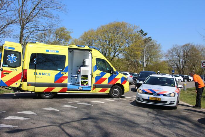 Motorrijder gewond na ongeval met personenauto