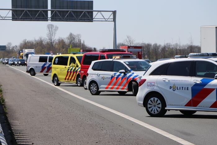 Kinderen betrokken bij kettingbotsing