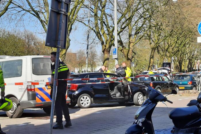 Fietser gewond door aanrijding met personenauto