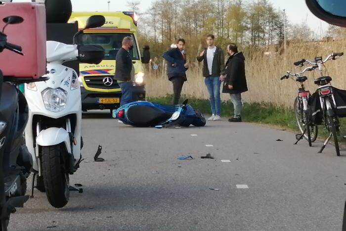 Schade bij ongeval met scooter
