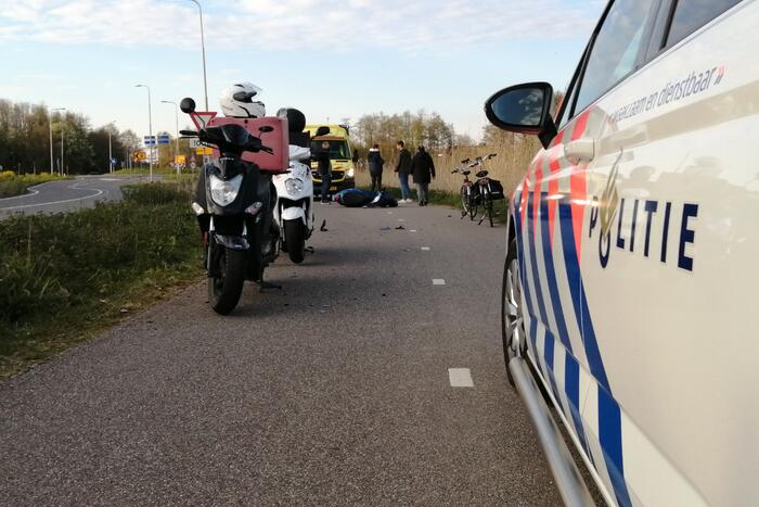 Schade bij ongeval met scooter