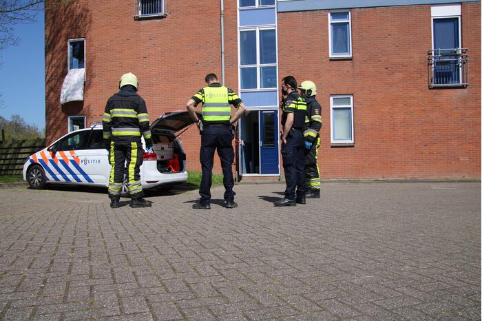 Brandweer vindt overleden persoon na gaslekkage