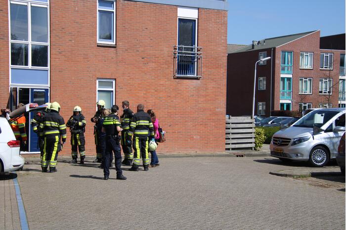 Brandweer vindt overleden persoon na gaslekkage