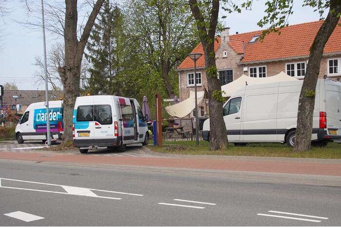 Gaslekkage op terras horecagelegenheid