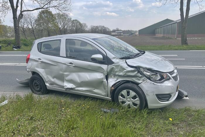 Veel schade bij ongeval Beek en Donk