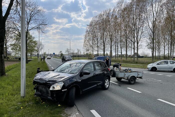Veel schade bij ongeval Beek en Donk