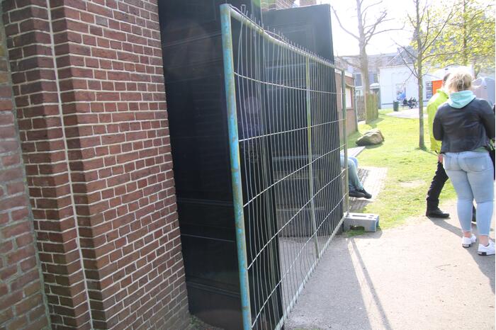 Gemeente plaats hekken bij Prinsentuin