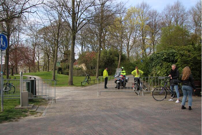 Gemeente plaats hekken bij Prinsentuin