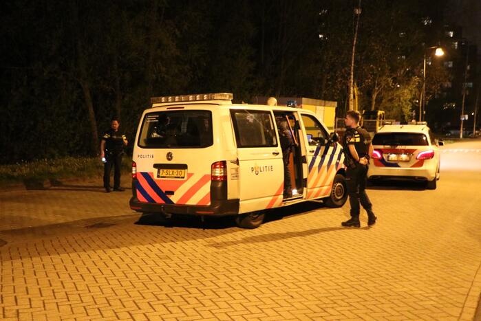 Persoon aangehouden na schietpartij