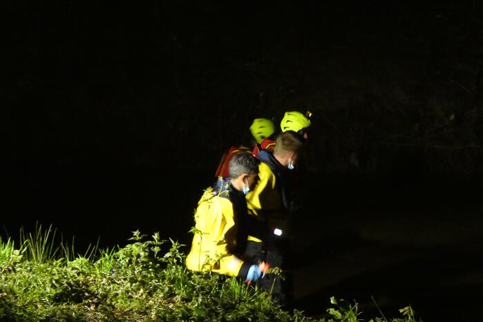 Zoekactie naar mogelijk persoon te water