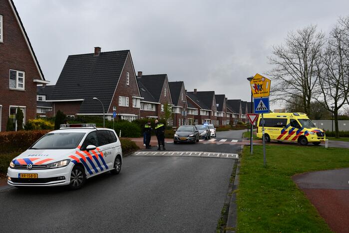 Fietsster aangereden door personenauto