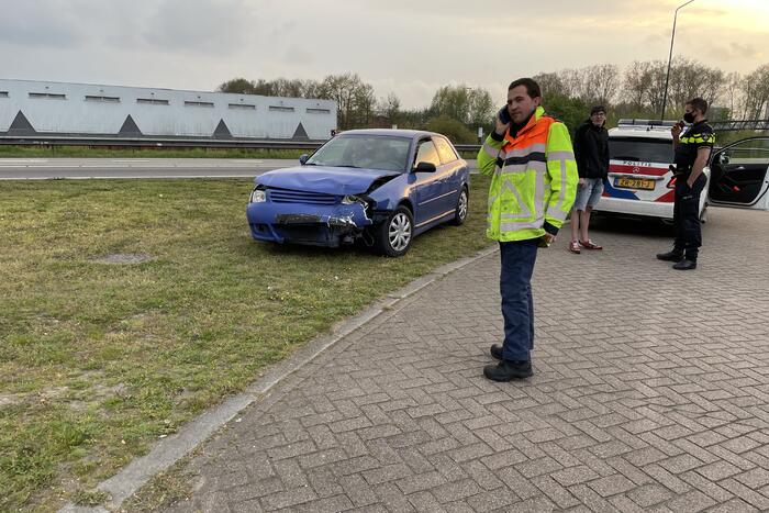 Schade bij kop-staart botsing