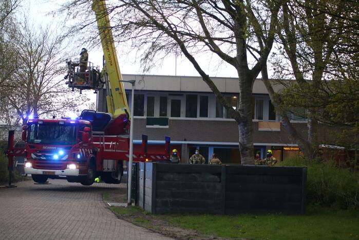 Traumahelikopter landt voor incident