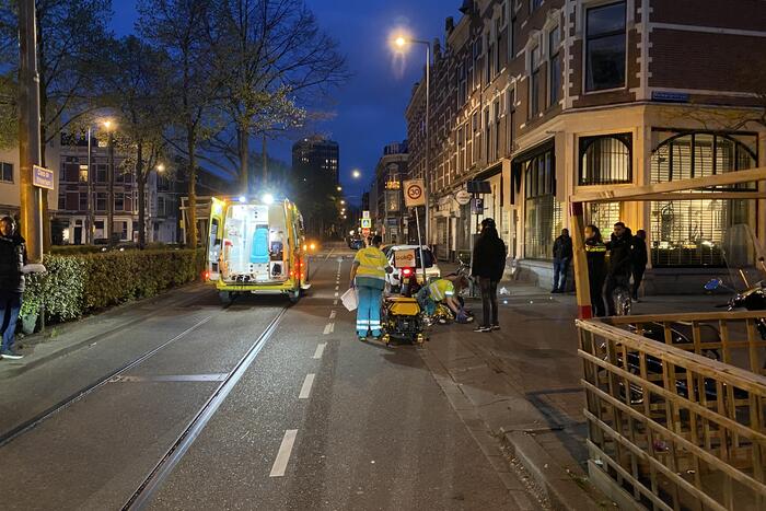 Scooterrijder gewond bij eenzijdig verkeersongeval