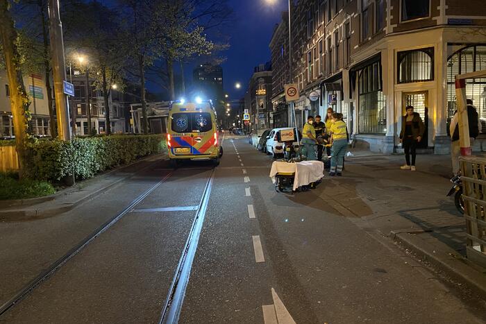 Scooterrijder gewond bij eenzijdig verkeersongeval