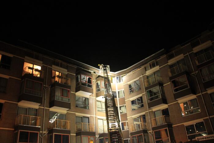 Uitslaande brand in studentenhuis