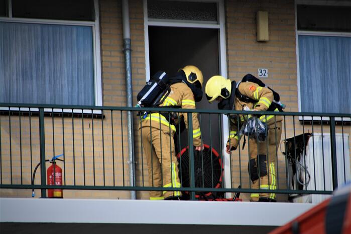 Woningbrand veroorzaakt door wasdroger