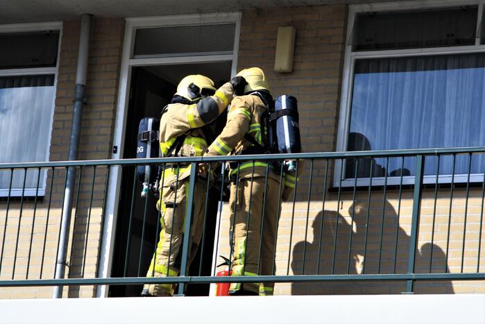 Woningbrand veroorzaakt door wasdroger